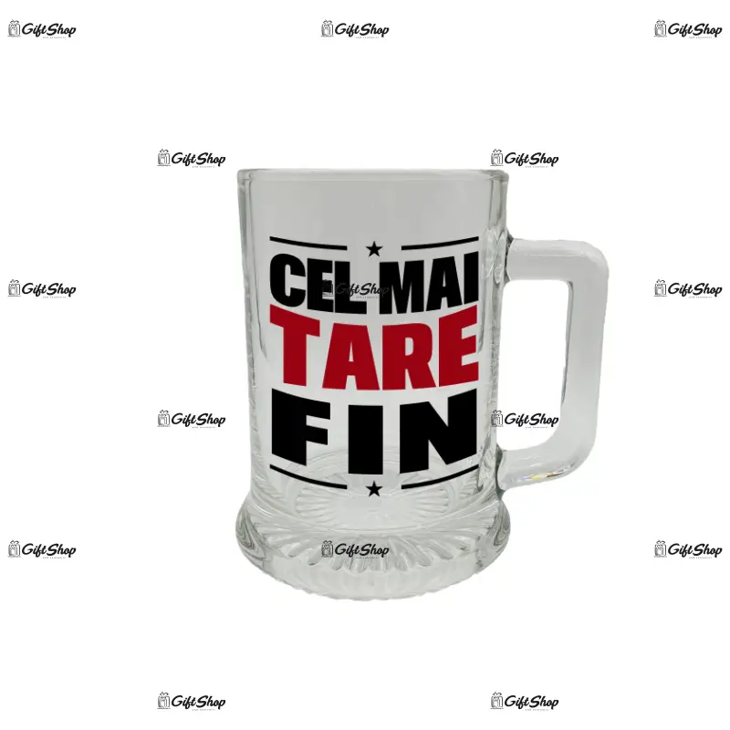 Cel mai tare fin, halba cu mesaj
